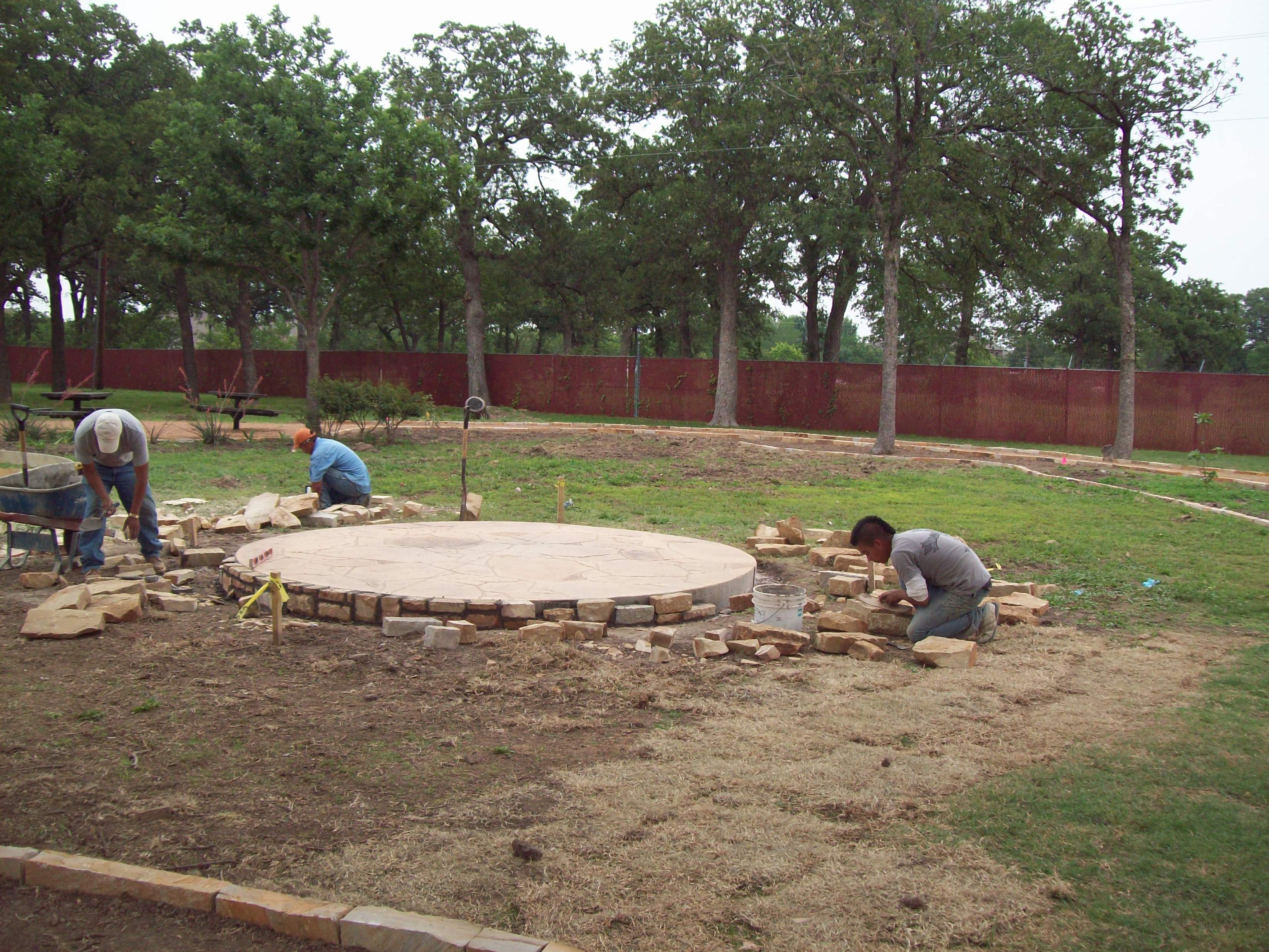 Threshing floor in Ephraim Beulah Acres